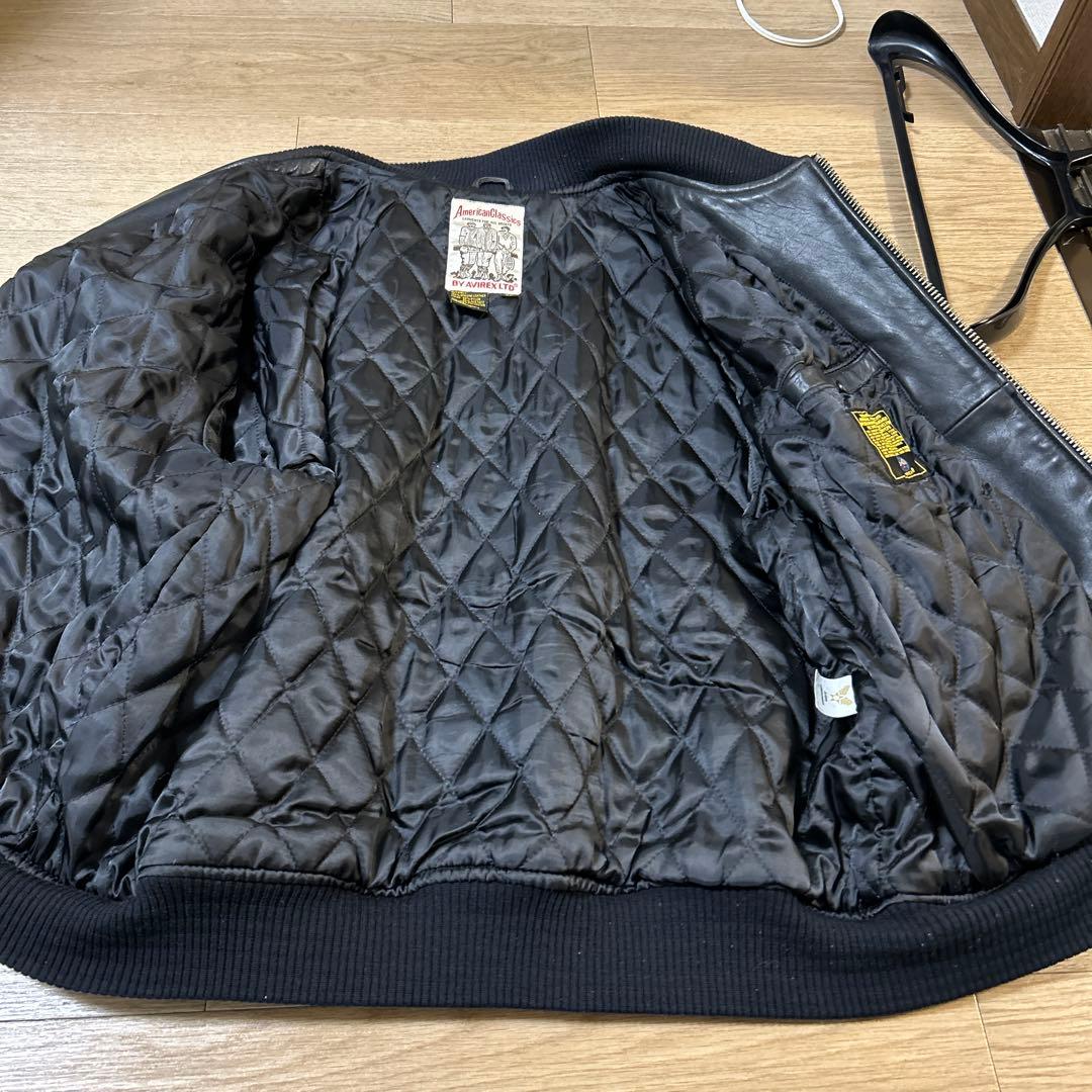 AVIREX スタジャン ブラック XL