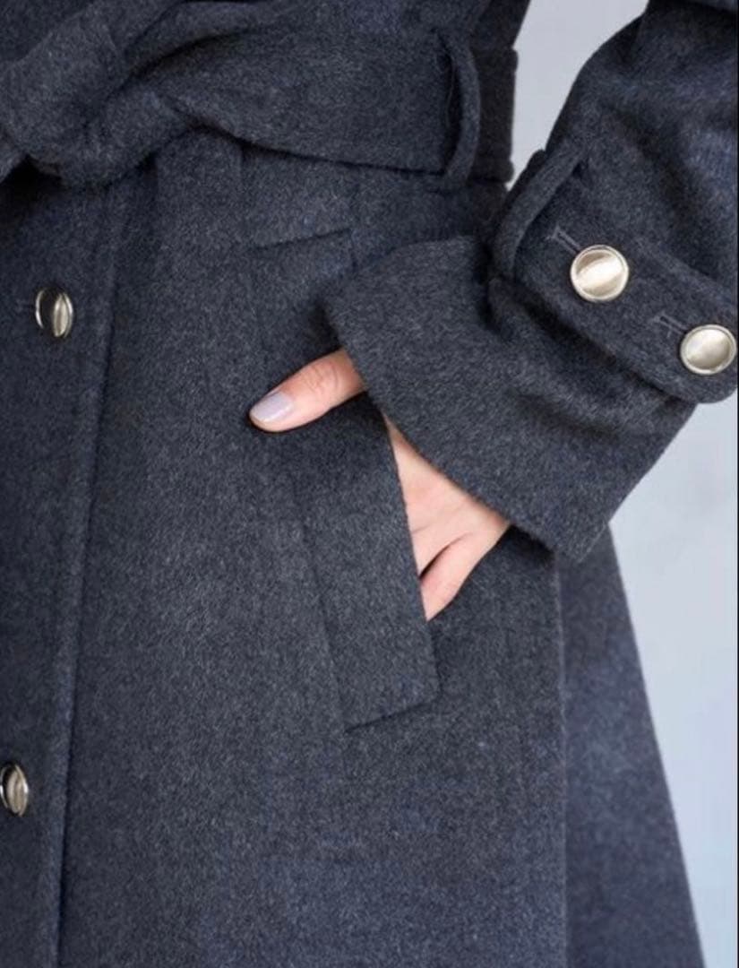 スナイデル　ウールカシミヤスタンドカラーコート　snidel 1サイズ　コート