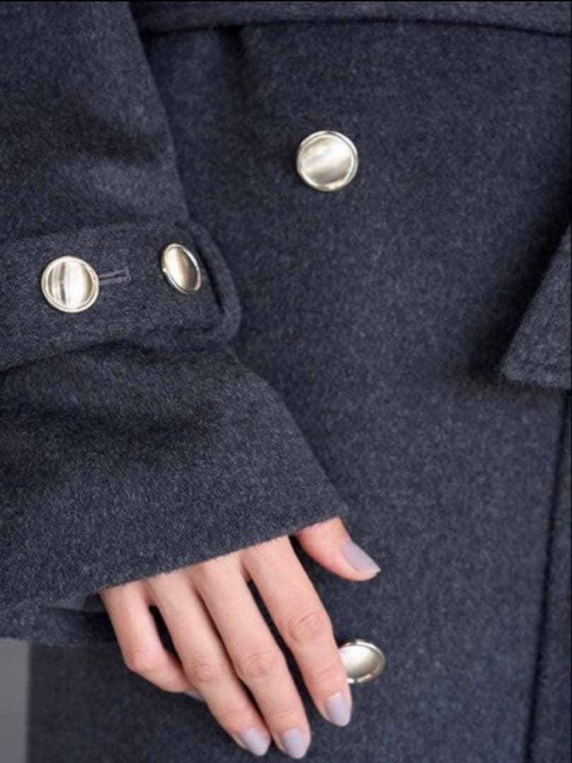 スナイデル　ウールカシミヤスタンドカラーコート　snidel 1サイズ　コート