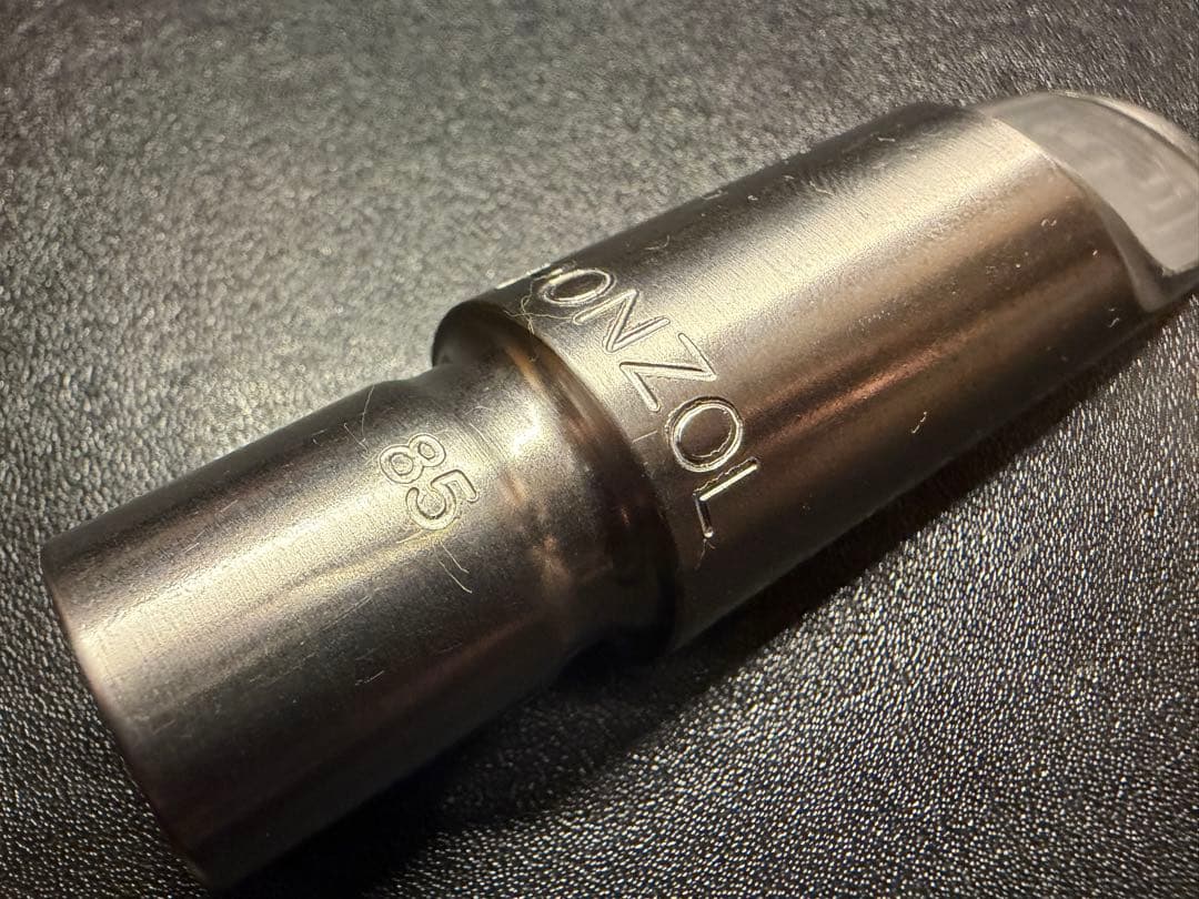 ピーターポンゾール　アルトサックスマウスピース　PPAM SL85 リガチャー付