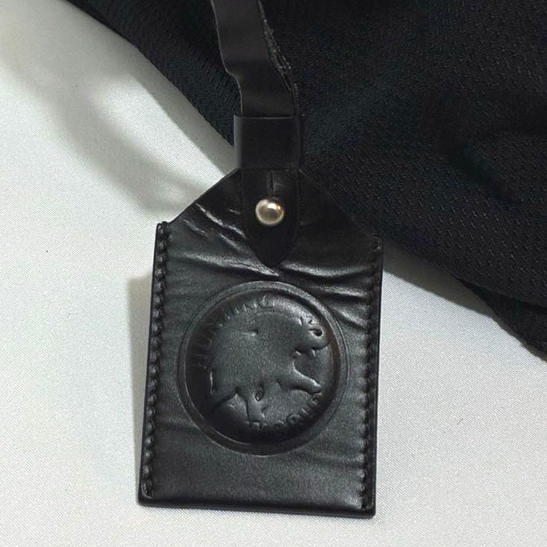 HUNTING WORLD 大容量 2way ビジネスバッグ イタリア製 黒