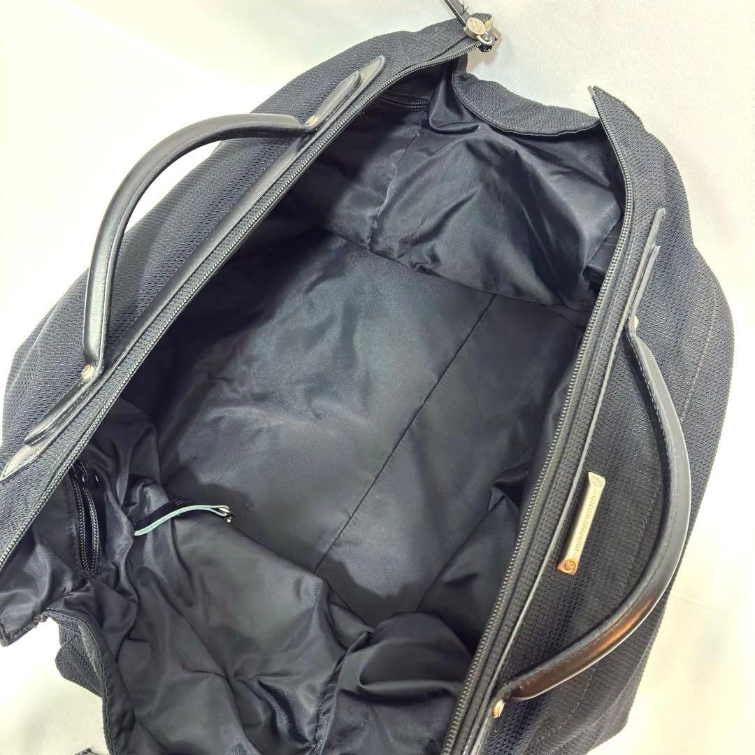 HUNTING WORLD 大容量 2way ビジネスバッグ イタリア製 黒