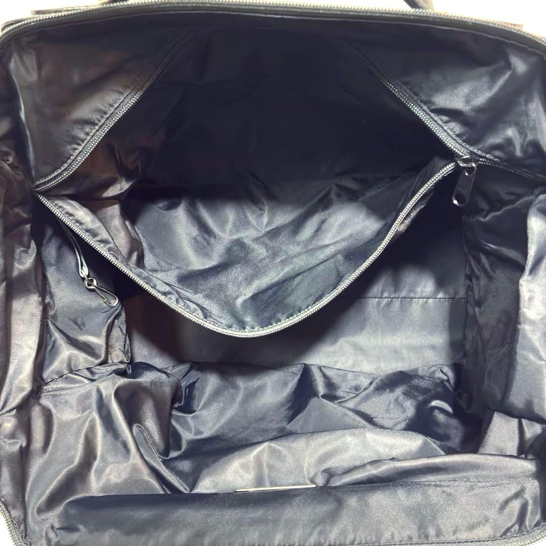 HUNTING WORLD 大容量 2way ビジネスバッグ イタリア製 黒