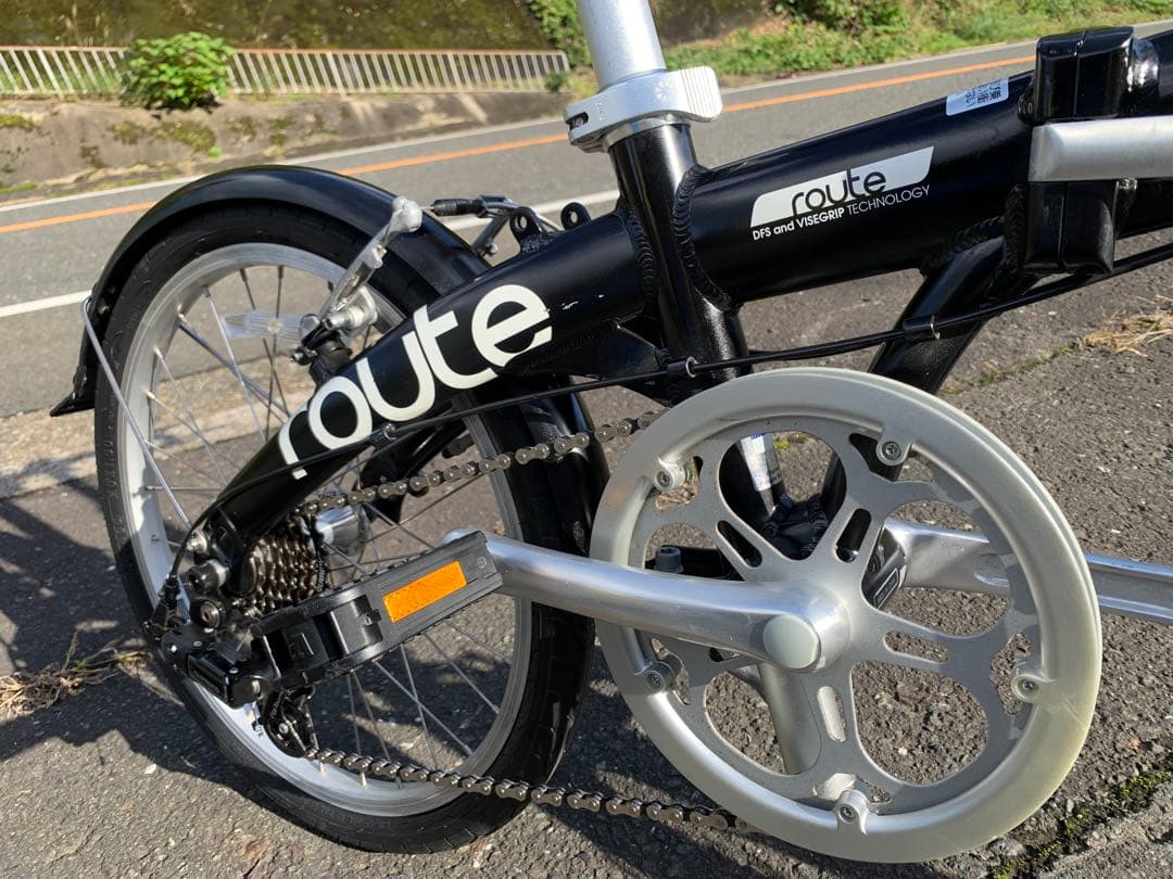 【即乘】送料無料 DAHON 折り畳み自転車 routeミニベロ小径車20インチ