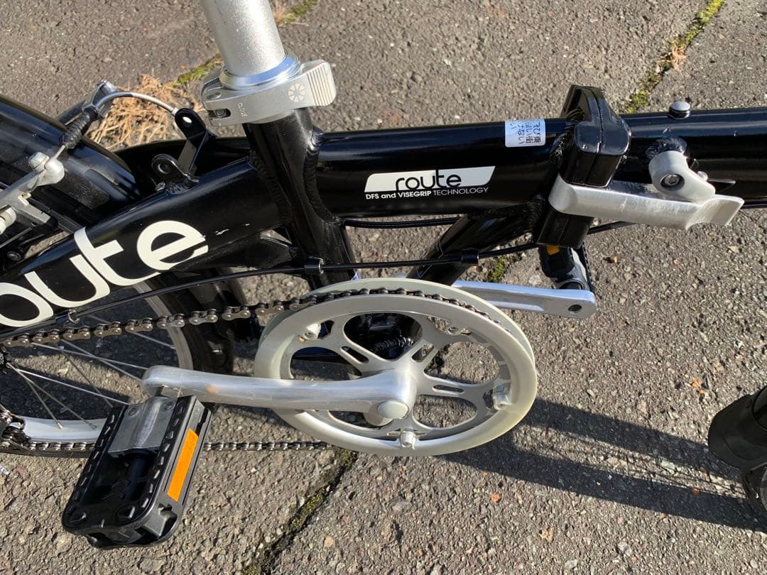 【即乘】送料無料 DAHON 折り畳み自転車 routeミニベロ小径車20インチ