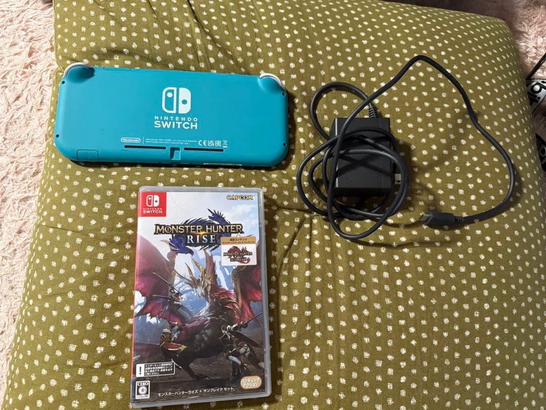 Nintendo Switch Lite ターコイズ 充電器ソフト付き