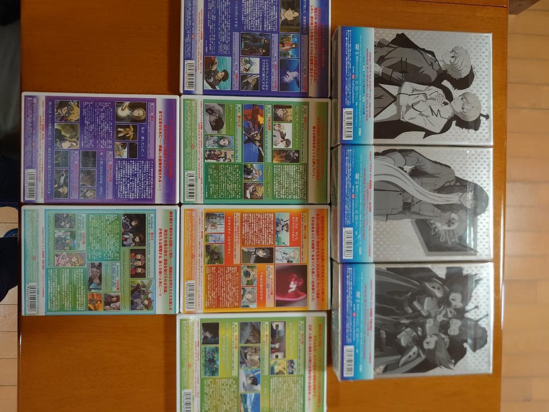 クラスターエッジ初回生産限定版DVD　全9巻セット