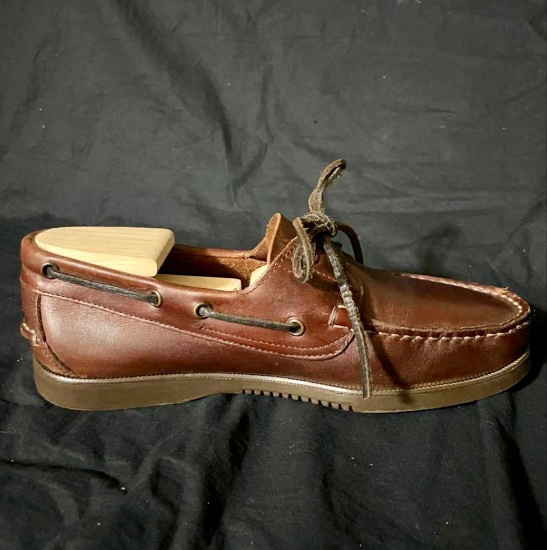 Paraboot デッキシューズ ブラウン レザーシューズ