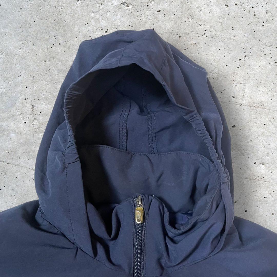 PUMA イタリア代表 06W杯後黄金期中綿フードIN刺繍ロゴジャケット XL紺