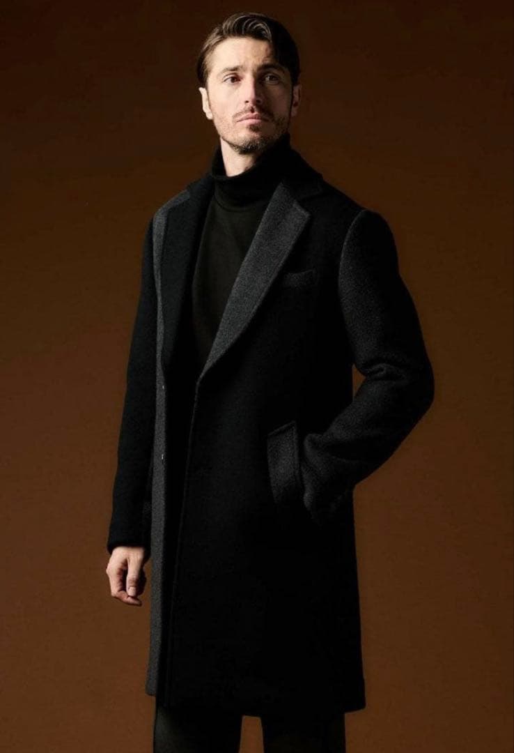 専用です。1piu1uguale3 クレイジー チェスターコート Ⅳ