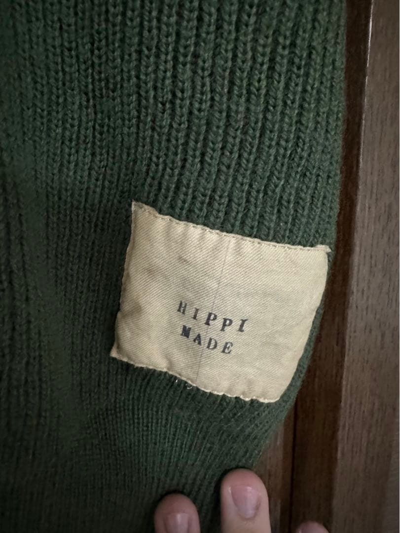 【希少】 REHERSALL リハーズオール ファー襟 ジップニットベスト M