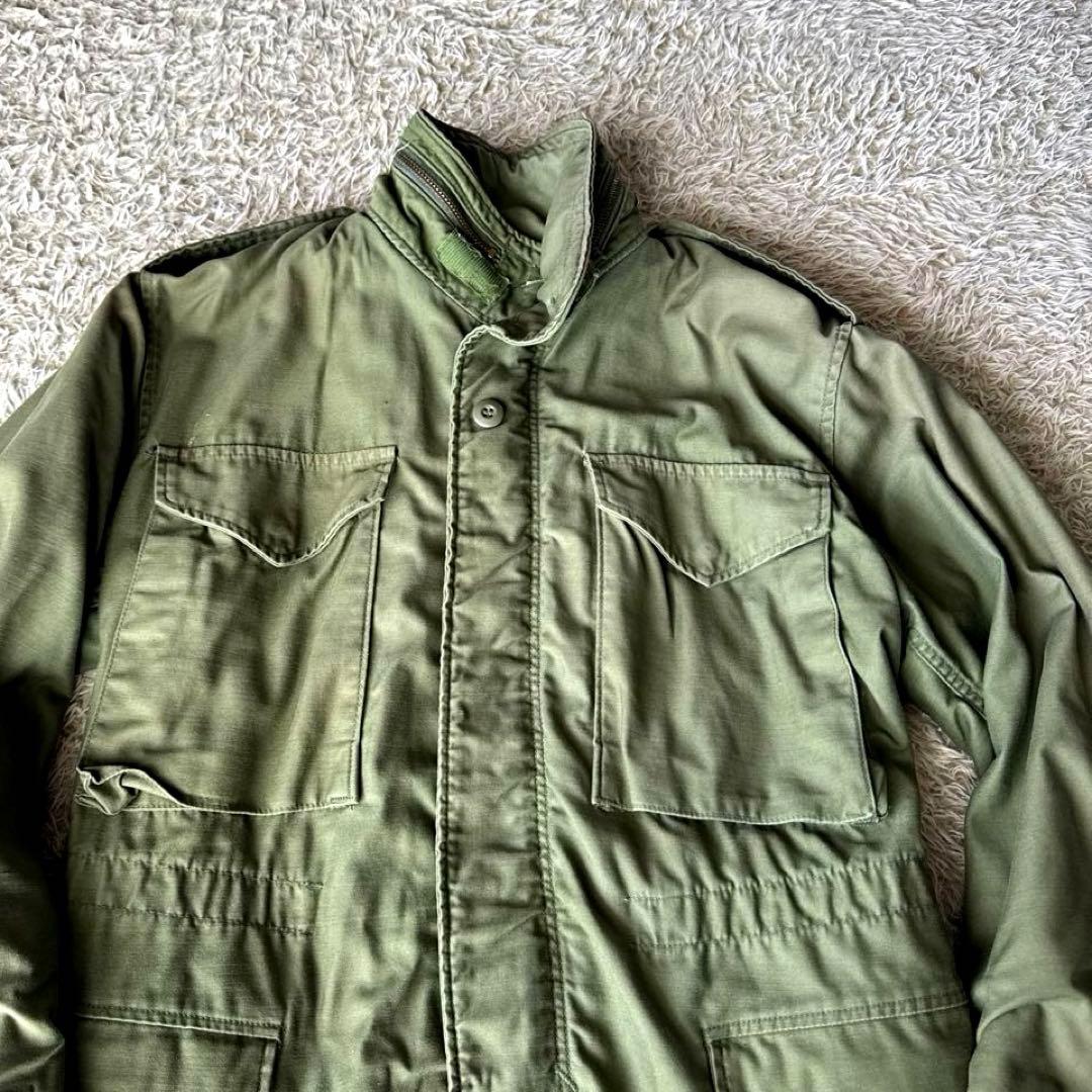 米軍ミリタリージャケット　made in USA M-65 82年製　80,s