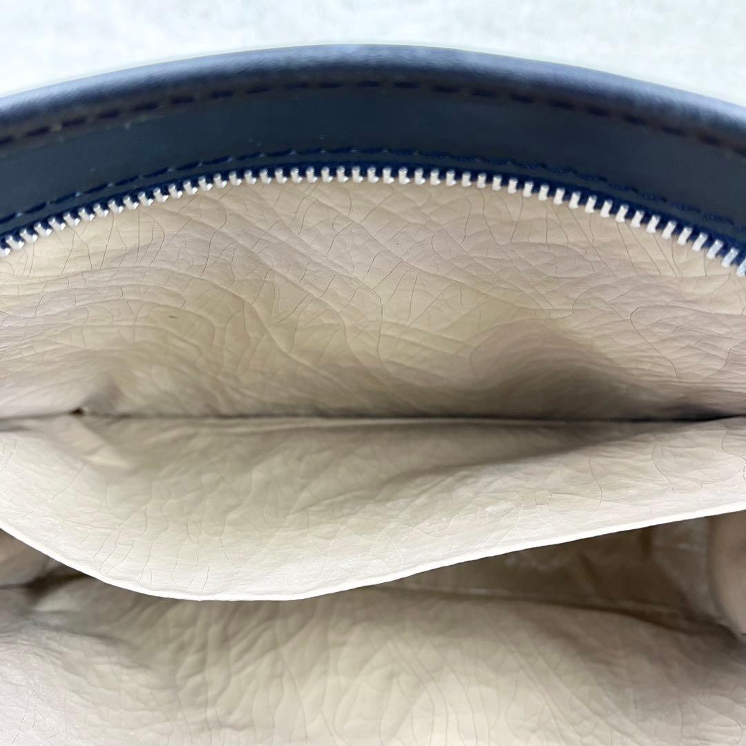 【極美品】クリスチャンディオール トロッター クラッチバッグ ネイビー