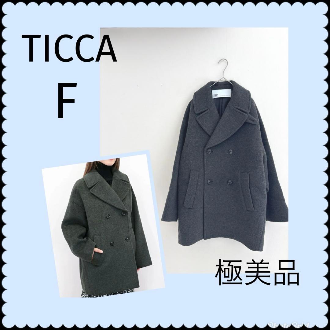 TICCA　ティッカ　ピーコート 　TBDA-232 　グレー　F