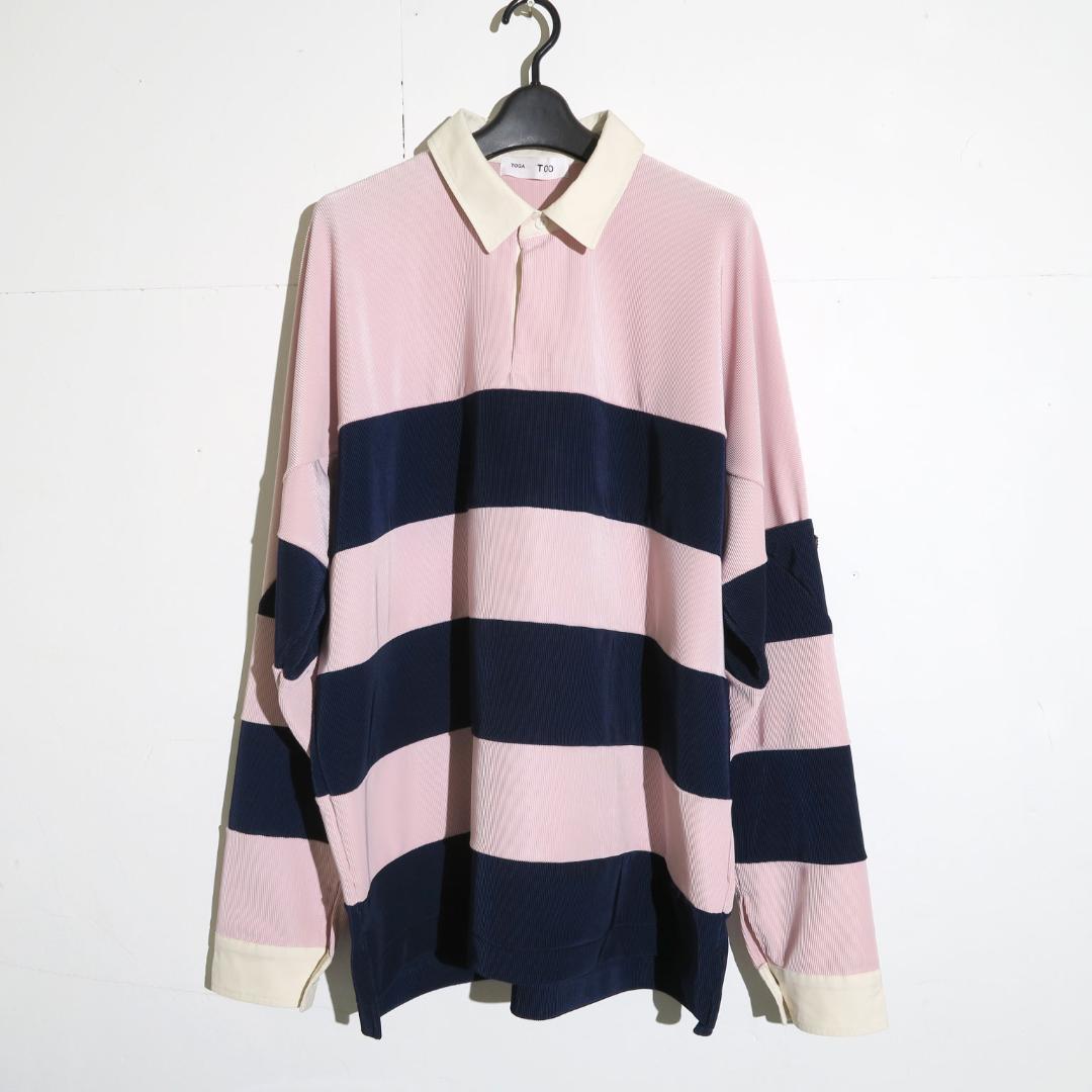 トップス 25ss TOGA TOO CODE PIQUE JERSEY SHIRT