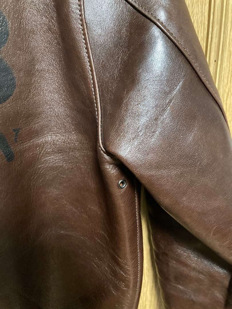 ikkoさま　OLD CROW A-2 フライトジャケット M brown