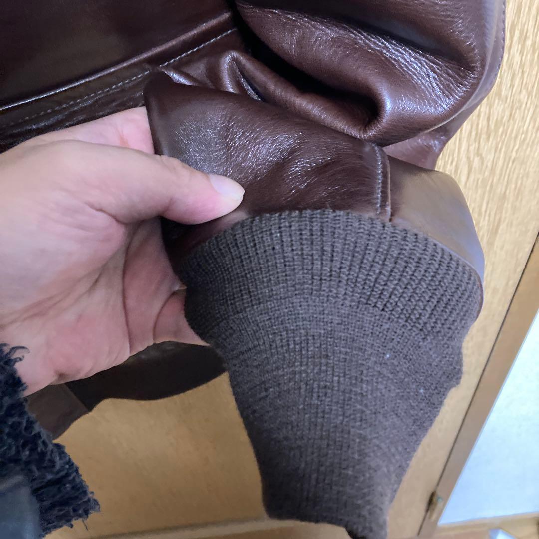 ikkoさま　OLD CROW A-2 フライトジャケット M brown