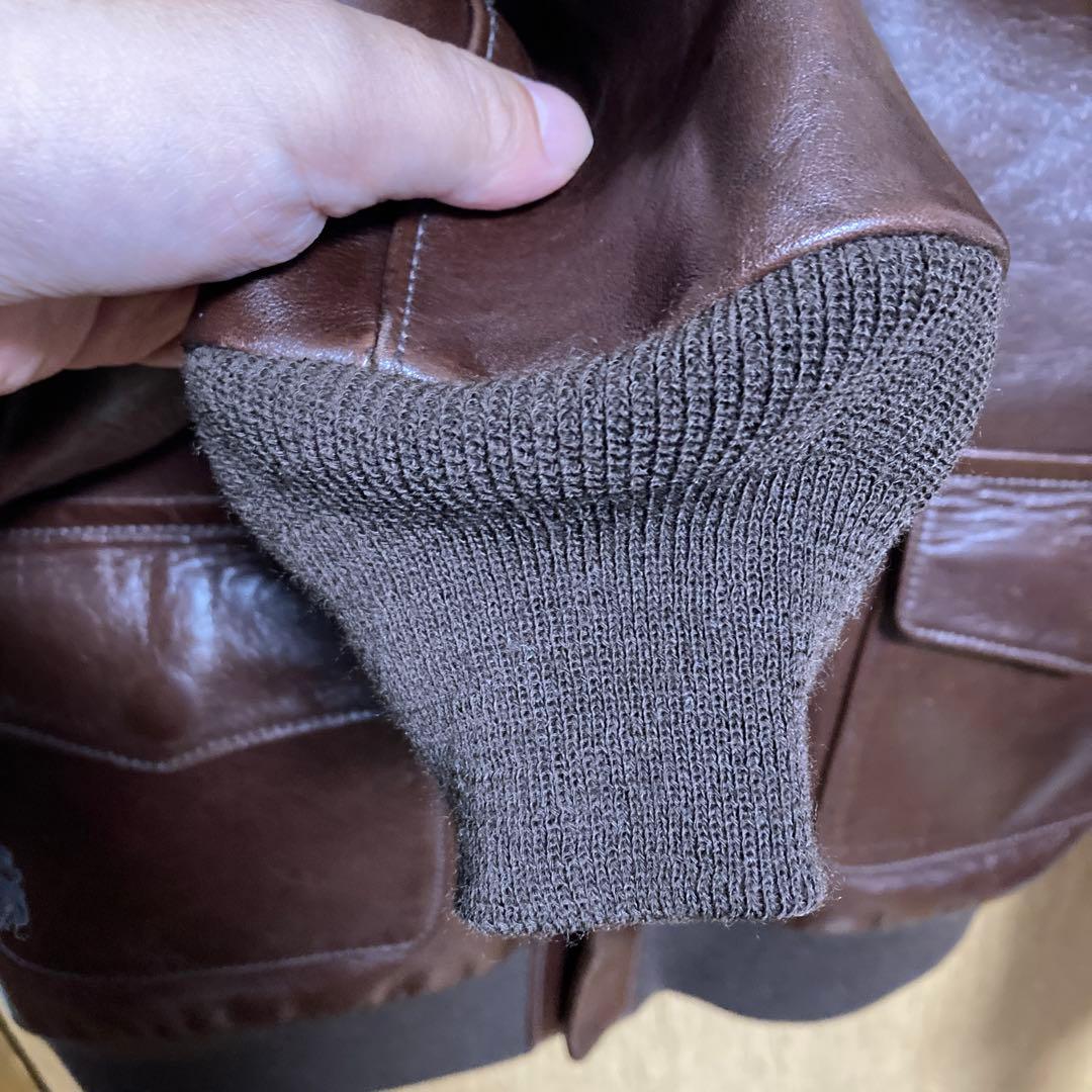 ikkoさま　OLD CROW A-2 フライトジャケット M brown