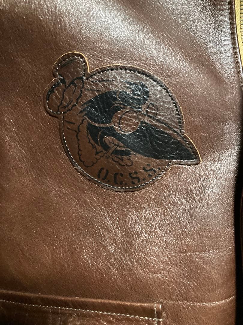 ikkoさま　OLD CROW A-2 フライトジャケット M brown