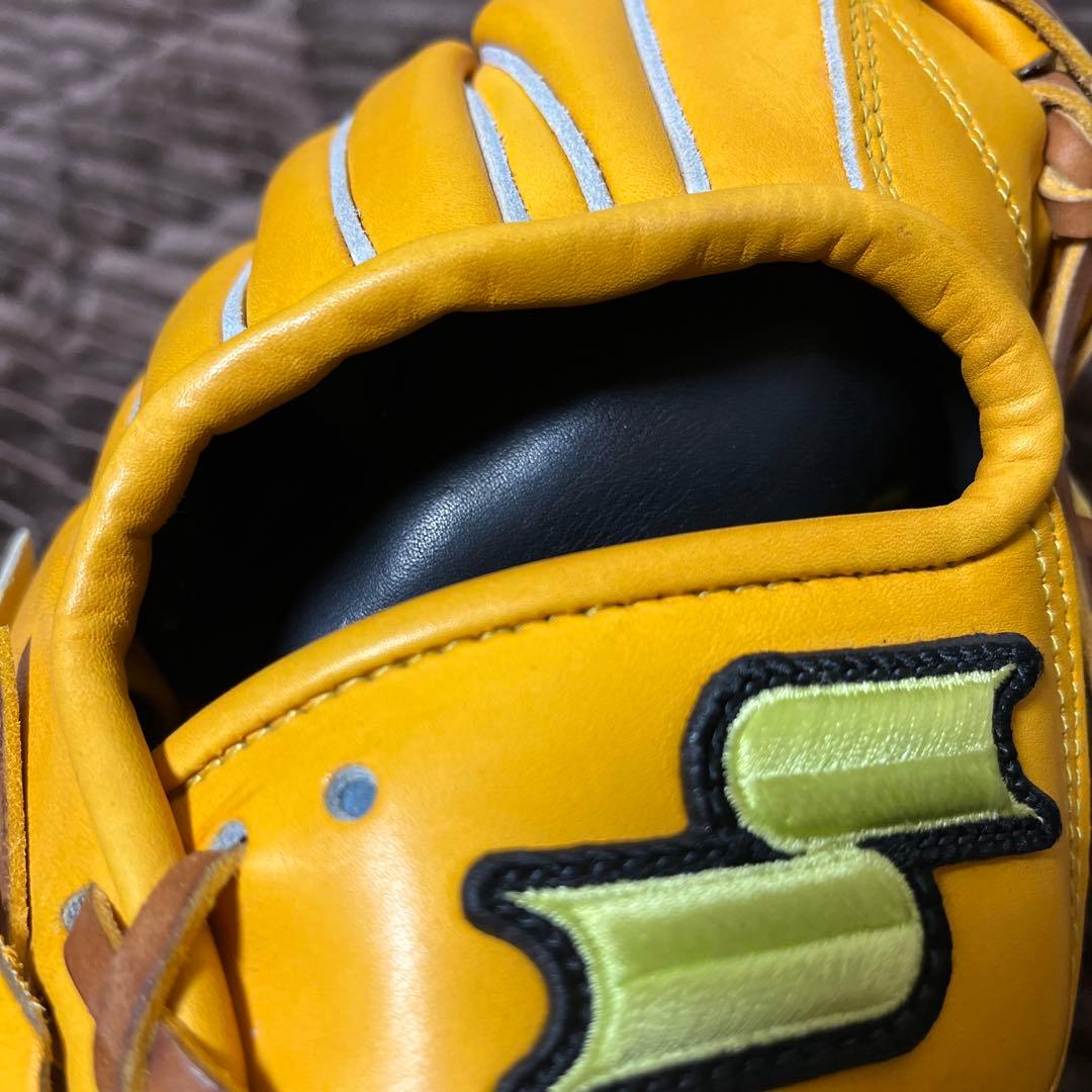 SSK 硬式グローブ イエロー
