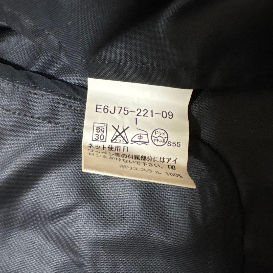 美品 バーバリーゴルフ 2WAY ナイロンジャケットコート 黒 サイズ1 S相当