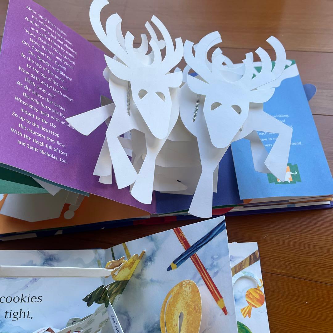 飛び出す絵本4冊