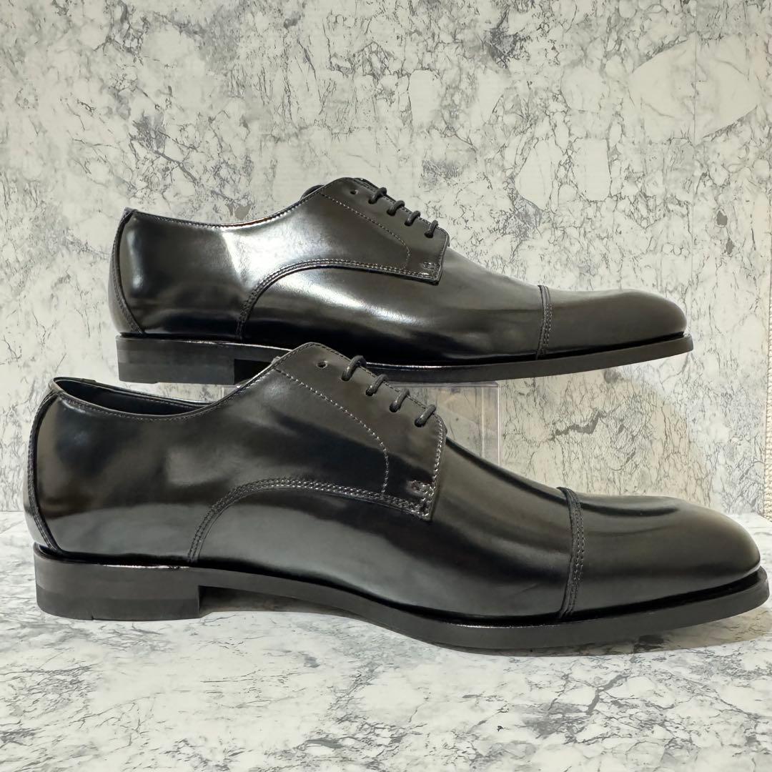 【新品未使用】REGAL ストレートチップ ガラスレザー ブラック 27cm