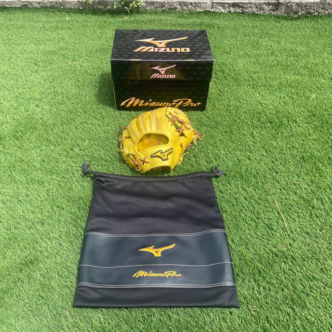 ミズノプロ　硬式用グローブ　内野　セカンド、ショート用　サイズ8
