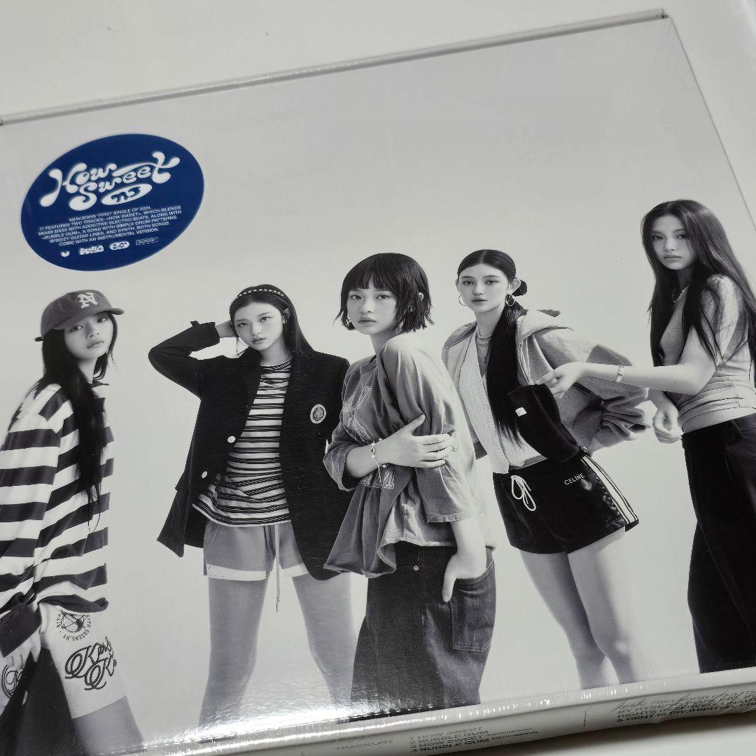 NewJeans How Sweet アルバム ハニ 特典トレカ ステッカー
