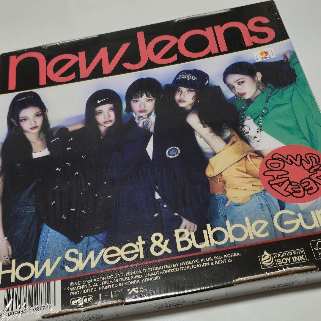 NewJeans How Sweet アルバム ハニ 特典トレカ ステッカー