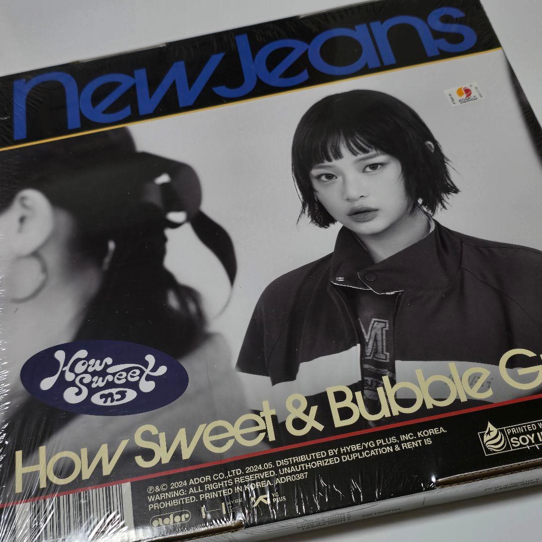 NewJeans How Sweet アルバム ハニ 特典トレカ ステッカー
