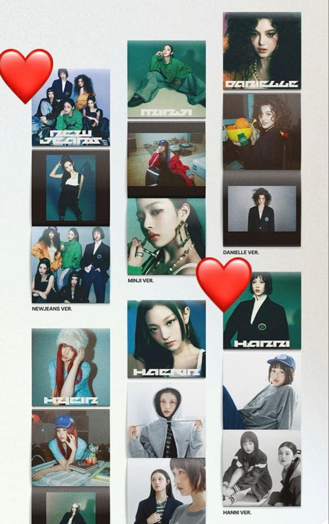 NewJeans How Sweet アルバム ハニ 特典トレカ ステッカー