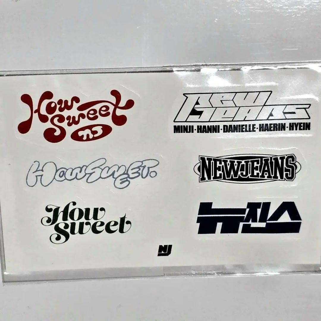 NewJeans How Sweet アルバム ハニ 特典トレカ ステッカー