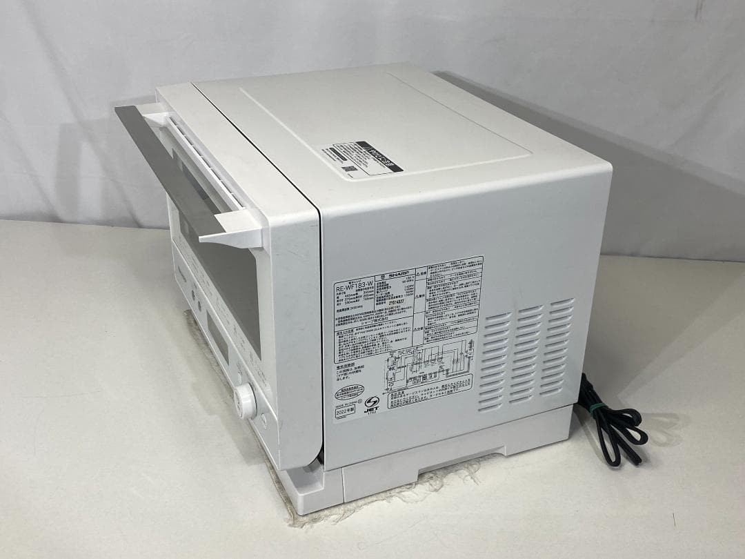 SHARP　オーブンレンジ　RE-WF183-W 2022年製