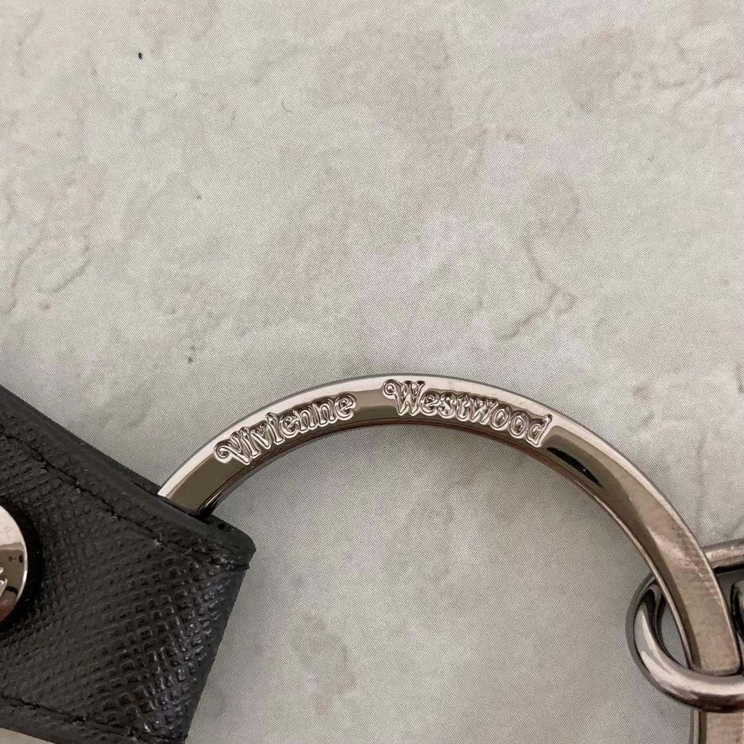 Vivienne Westwood｜ラウンドオーブキーリング　ガンメタ