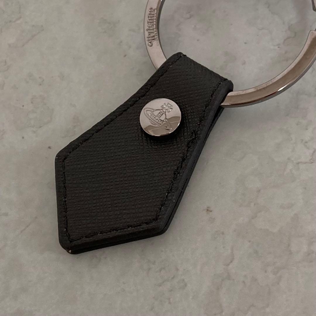 Vivienne Westwood｜ラウンドオーブキーリング　ガンメタ