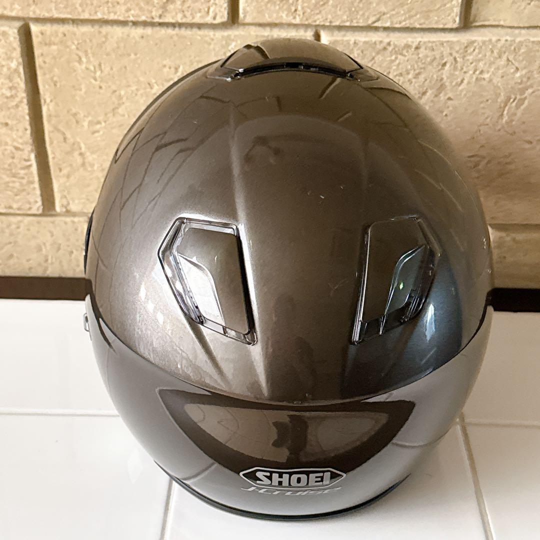 【美品】SHOEI J-Cruise アンスラサイトメタリック Lサイズ