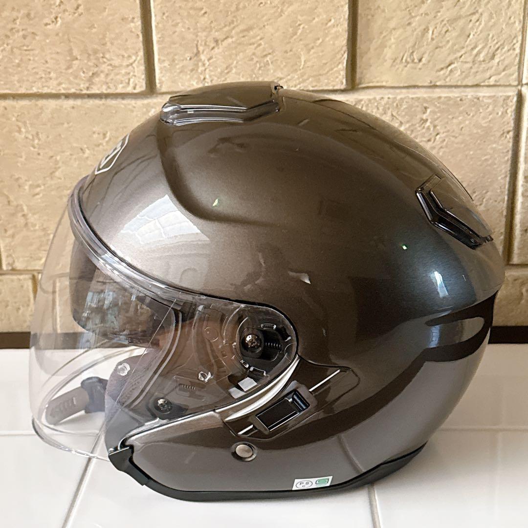 【美品】SHOEI J-Cruise アンスラサイトメタリック Lサイズ