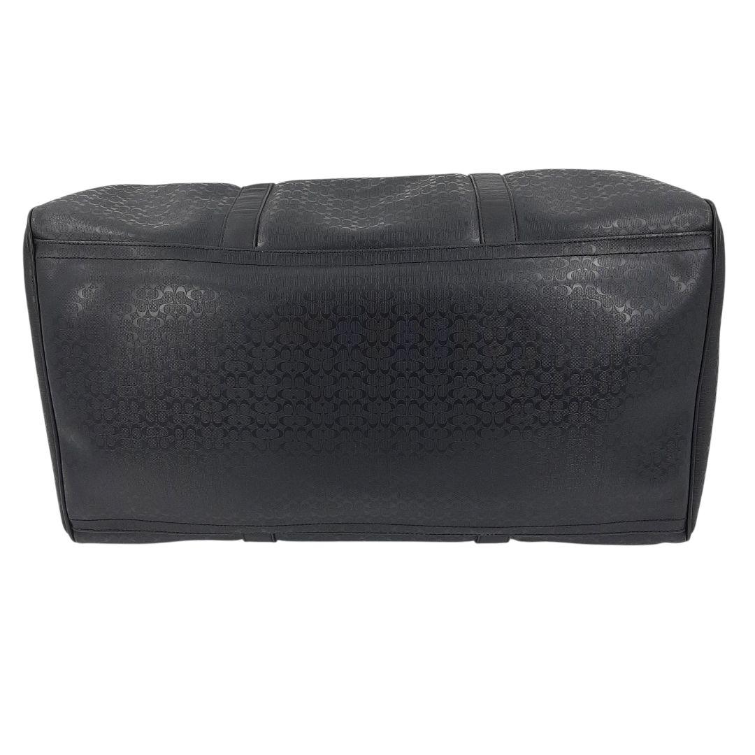 極美品✨　コーチ　ボストンバッグ　2way シグネチャー　レザー　ブラック