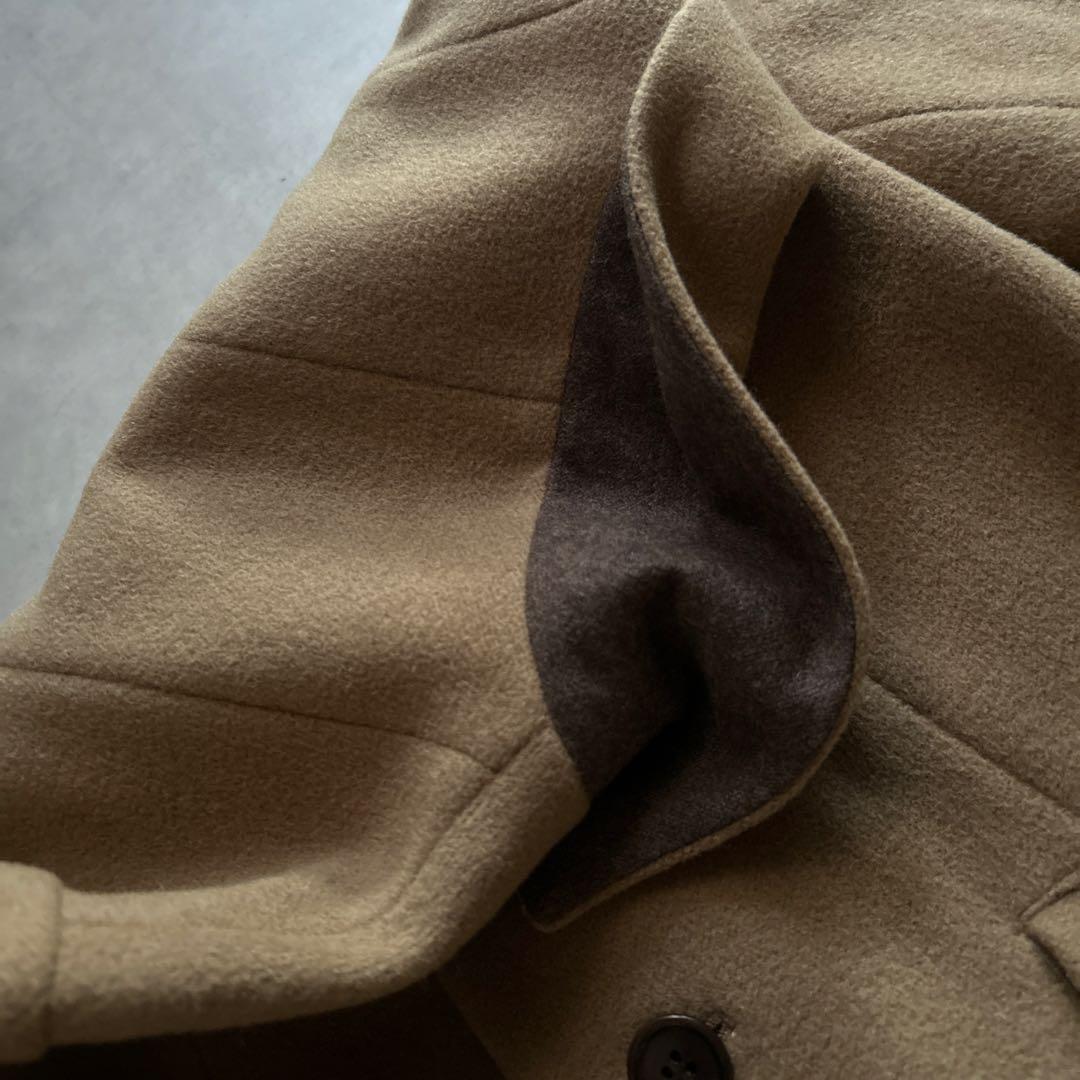 plantation ウール　アンゴラ　ロングコート　キャメル