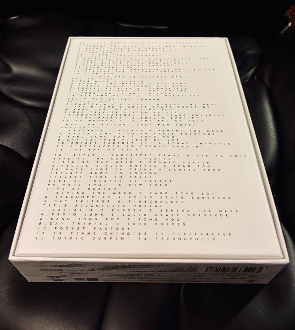 YMO 1979 TRANS ATLANTIC TOUR LIVE 中古美品!