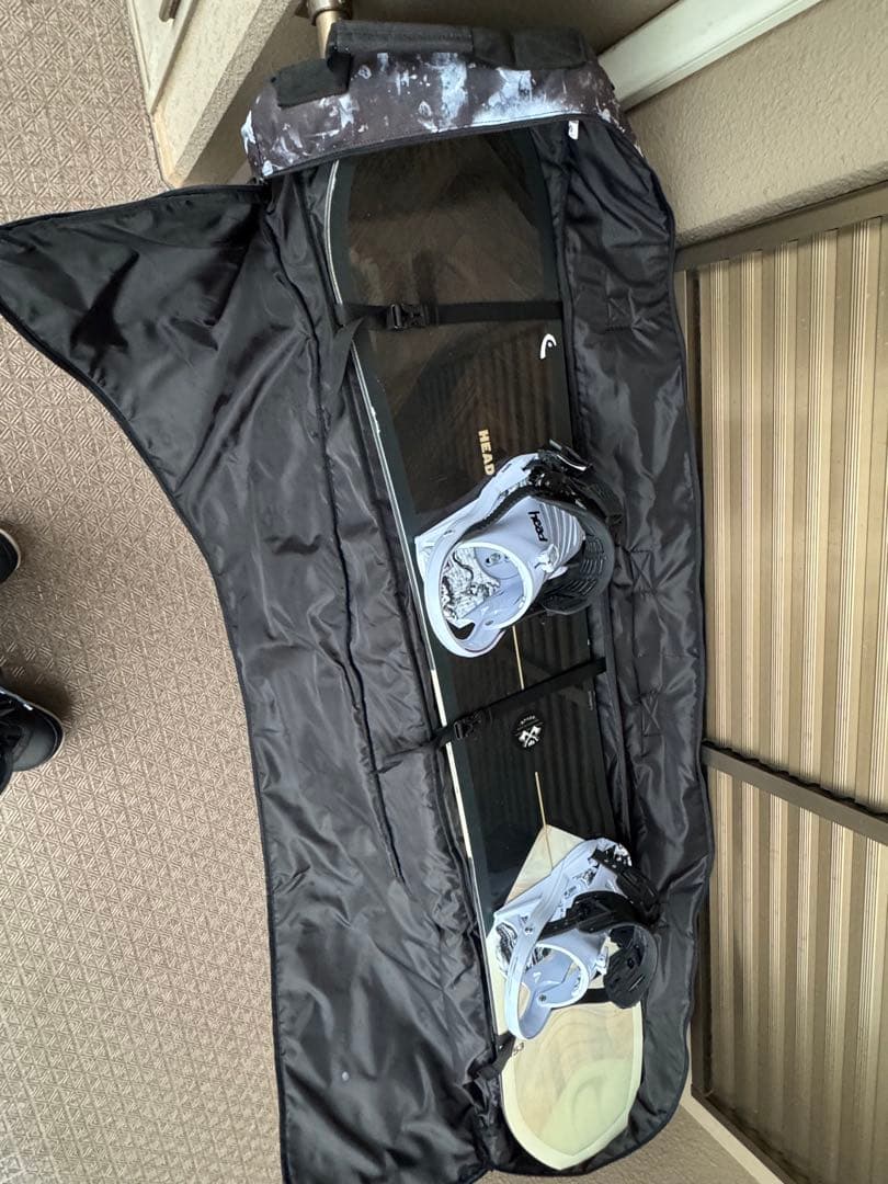 HEAD スノーボード バインディング付き