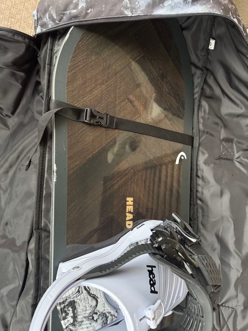 HEAD スノーボード バインディング付き