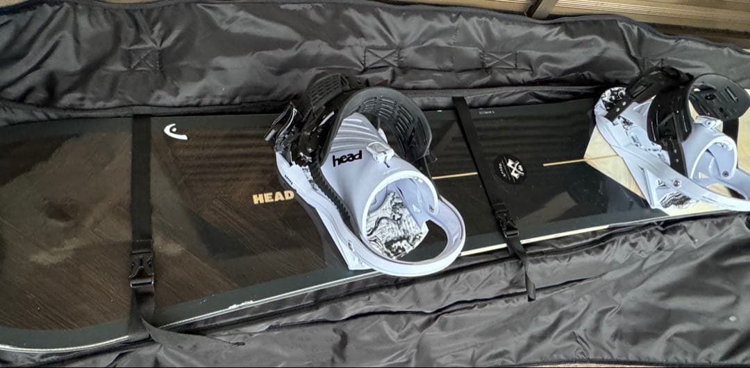 HEAD スノーボード バインディング付き