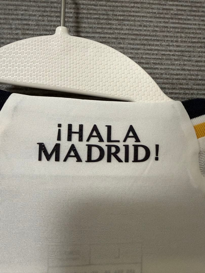 レアル・マドリード　オーセンティック長袖　ユニフォーム　23-24 ベリンガム