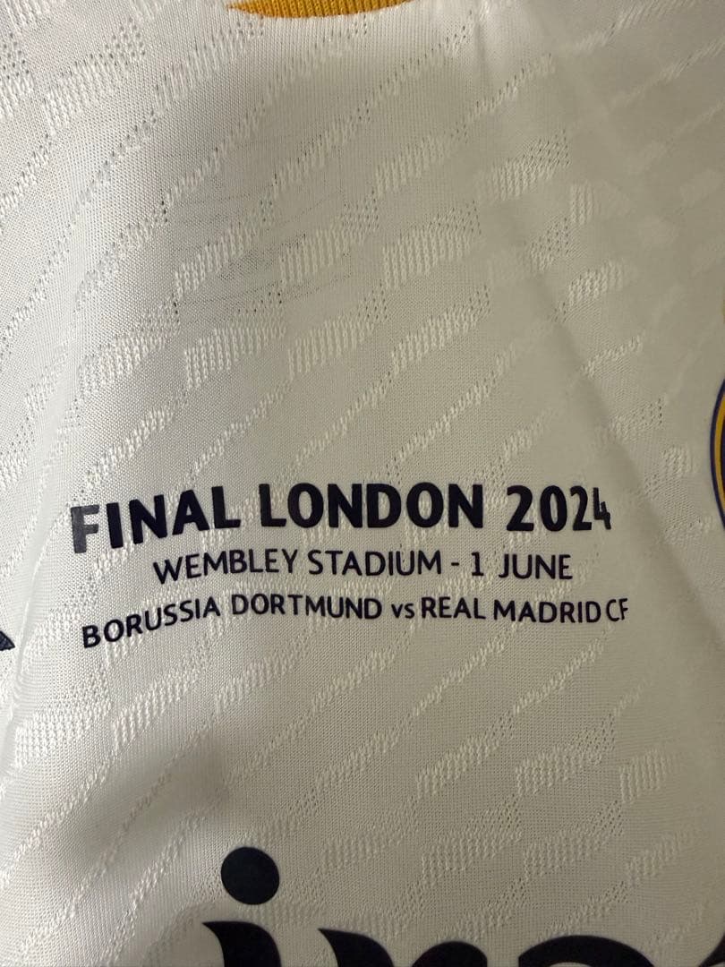 レアル・マドリード　オーセンティック長袖　ユニフォーム　23-24 ベリンガム