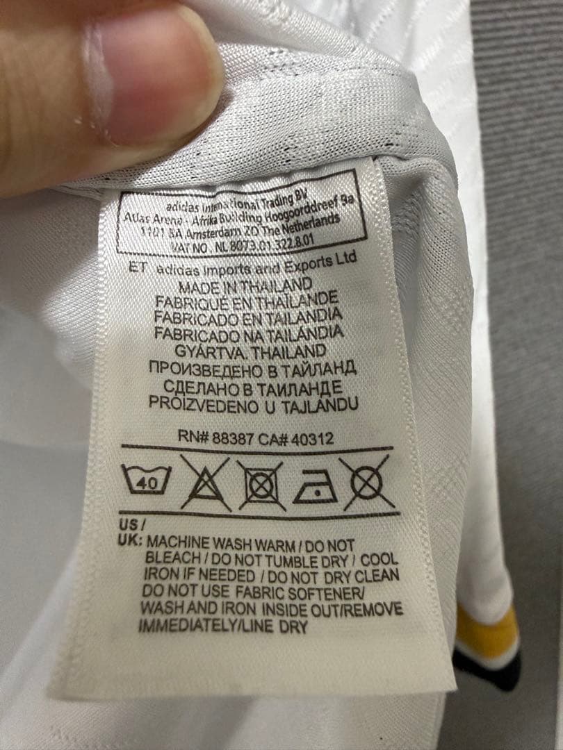 レアル・マドリード　オーセンティック長袖　ユニフォーム　23-24 ベリンガム