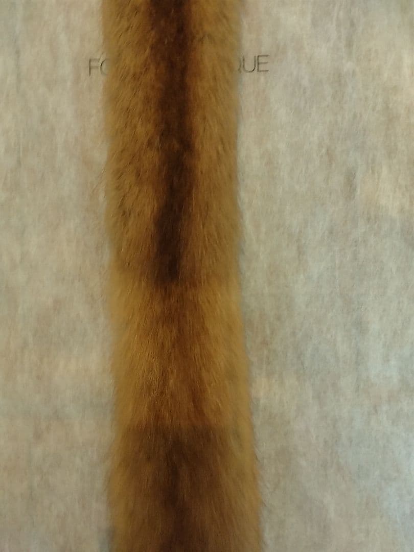 FOXEY ブティック　セーブルマフラー（ゴールド) シングル