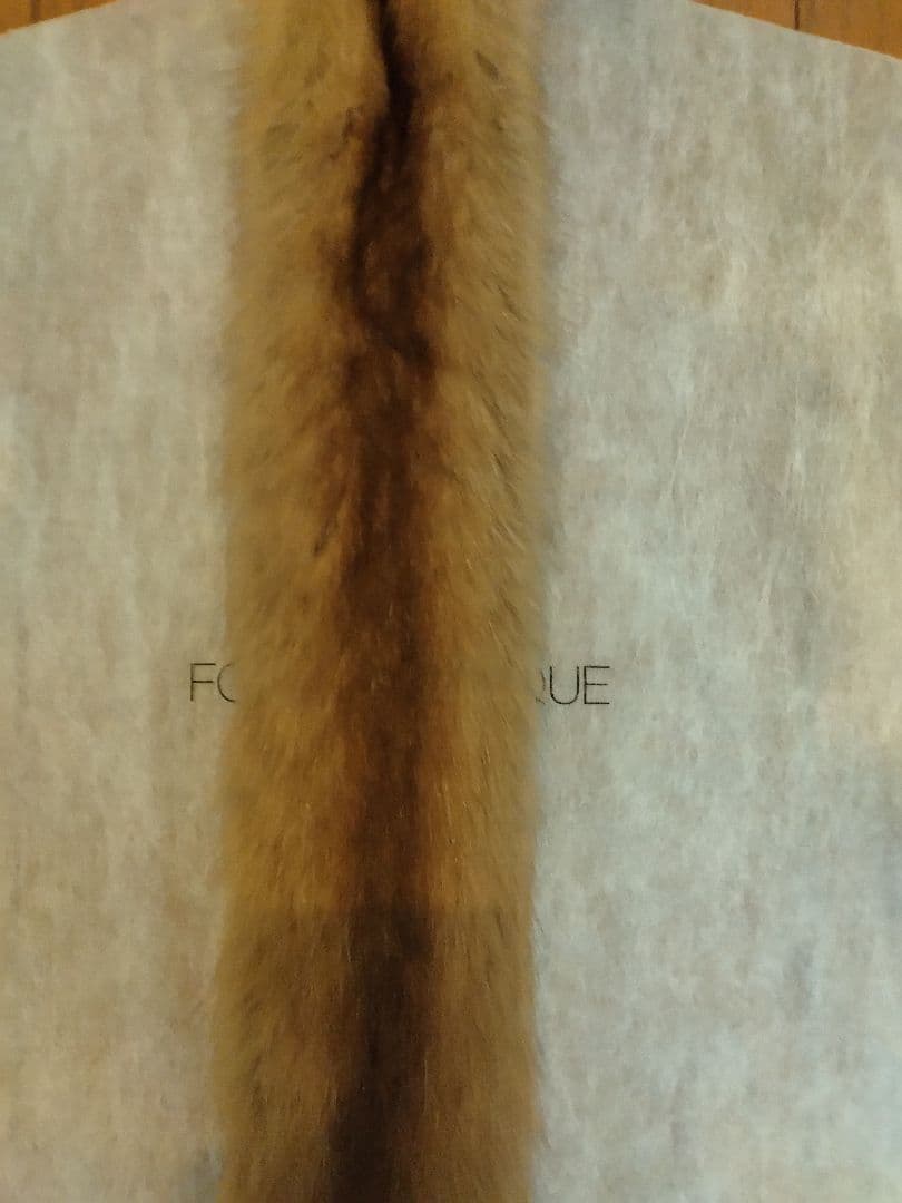 FOXEY ブティック　セーブルマフラー（ゴールド) シングル