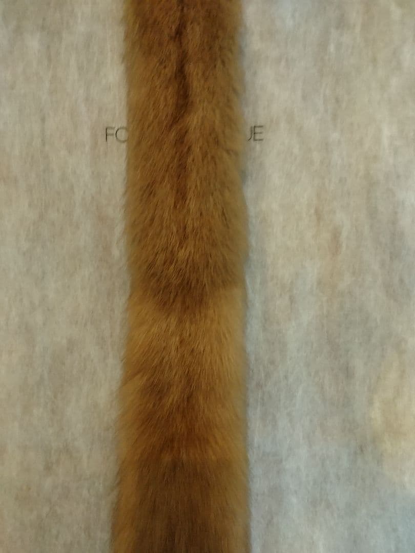 FOXEY ブティック　セーブルマフラー（ゴールド) シングル